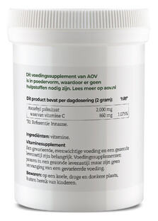 AOV 333 Vitamine C Ascorbyl Palmitaat 60GR