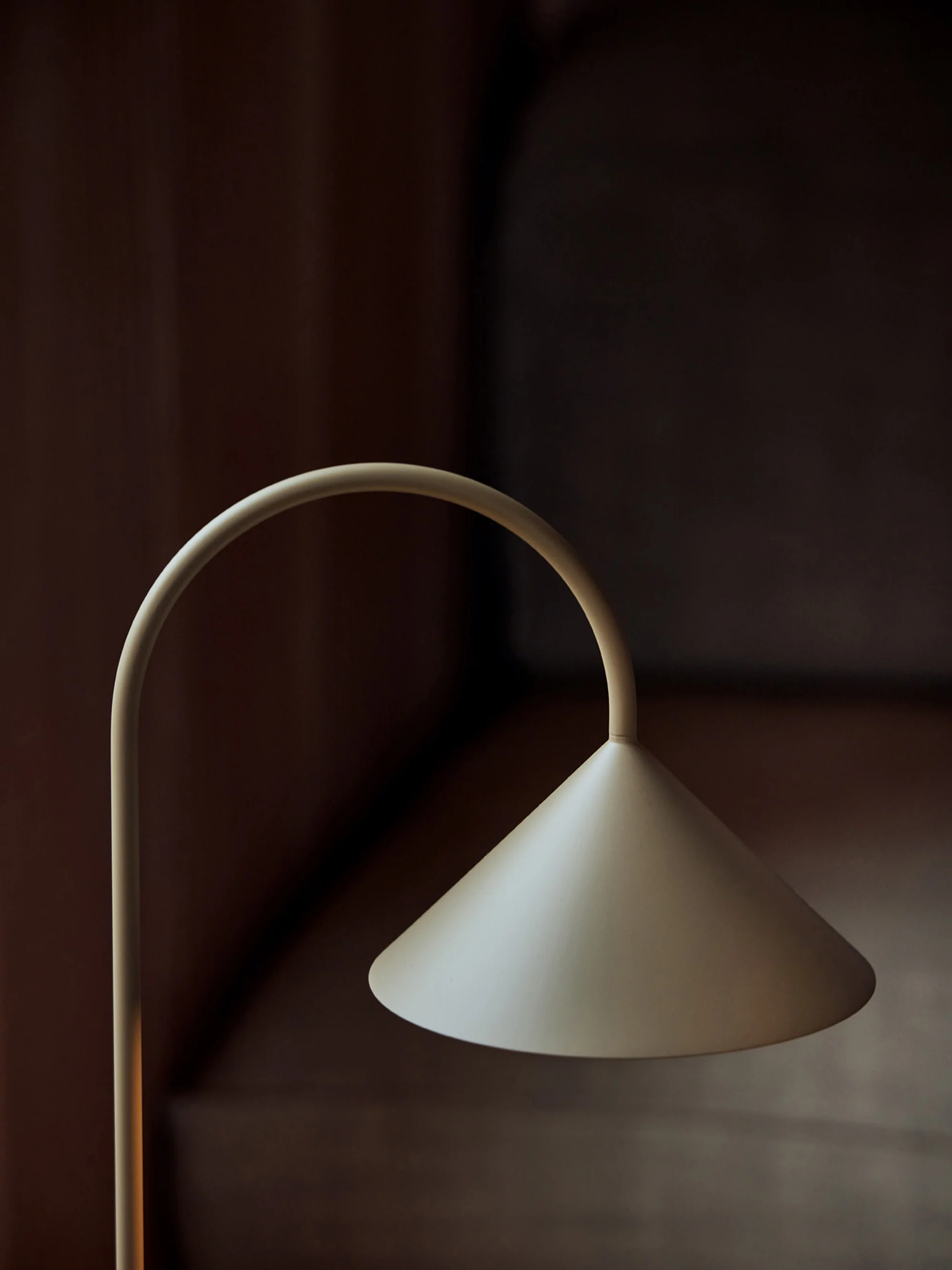 Draagbare outdoor LED-tafellamp Grasp, dimbaar