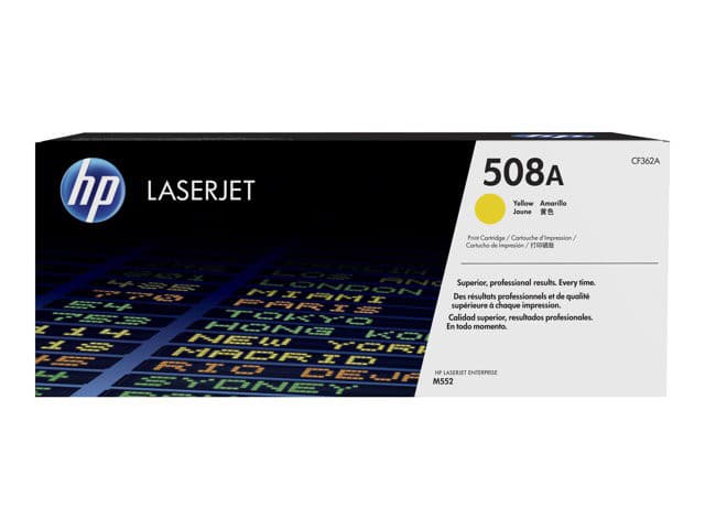 HP blækpatron 508A Original LaserJet Gul