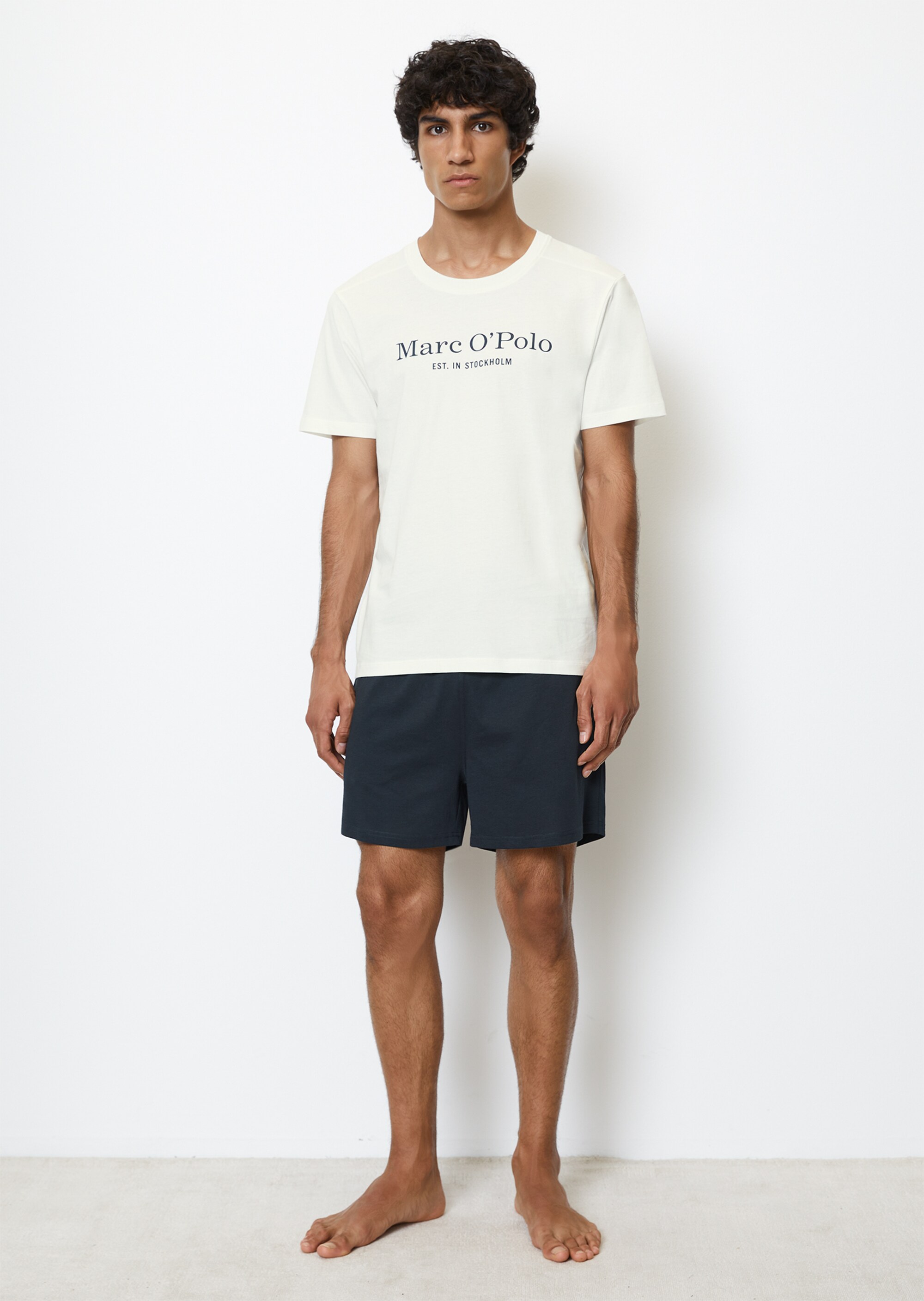 Lounge-T-Shirt regular aus Bio-Baumwolle