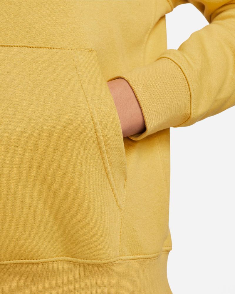 Sweat à capuche Nike Sportswear Club Fleece Jaune & Jaune Or pour homme