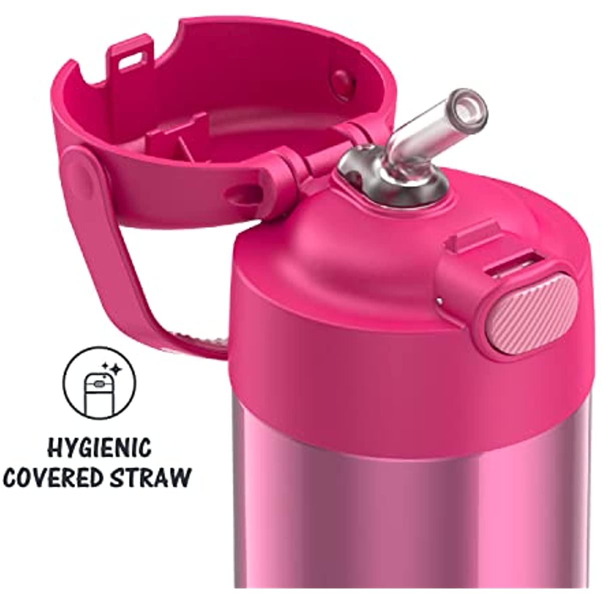 Garrafa Thermos 350ml, rosa