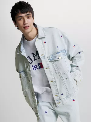 Jaqueta jeans oversized Aiden