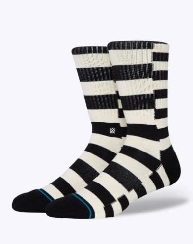 Stance Spyke Black White M