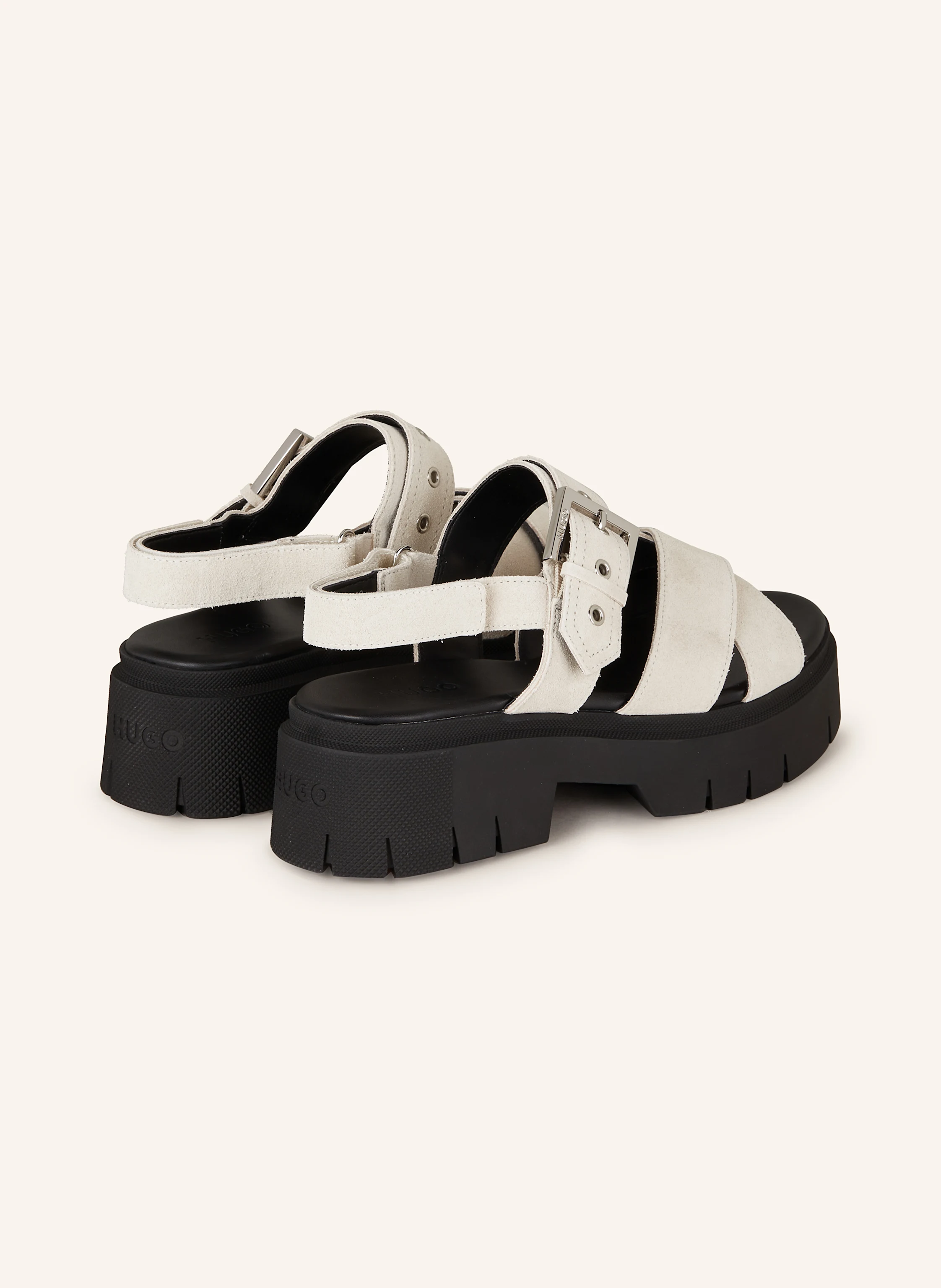 HUGO Plateau-Sandalen KRIS