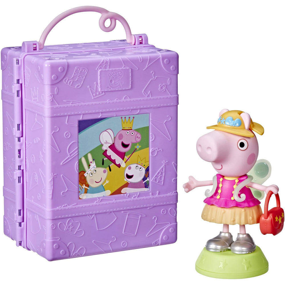 Køb Peppa Pig Klæd-ud Garderobe & Gurli 15cm