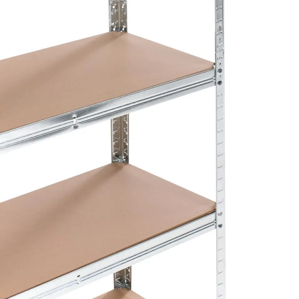 XITTA - Stellingkast 5 planken - Zilver - 150 cm - Staal