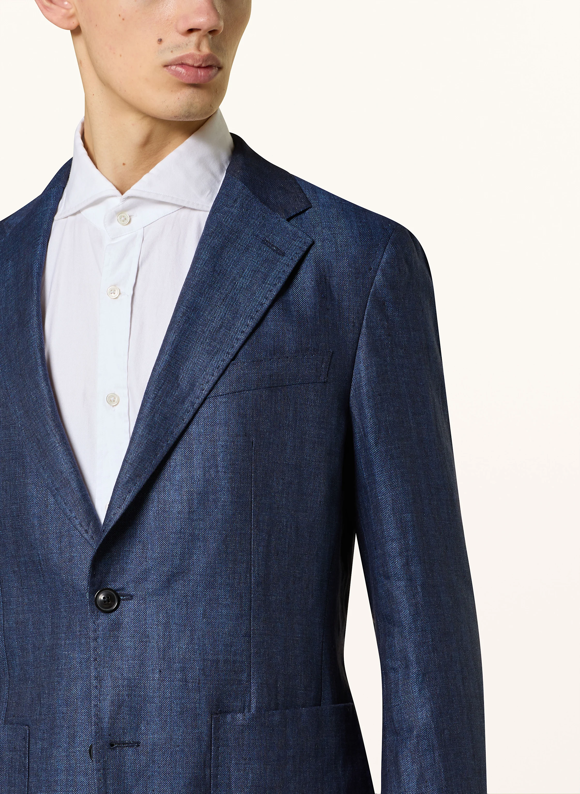 windsor. Sakko GIRO Extra Slim Fit aus Leinen