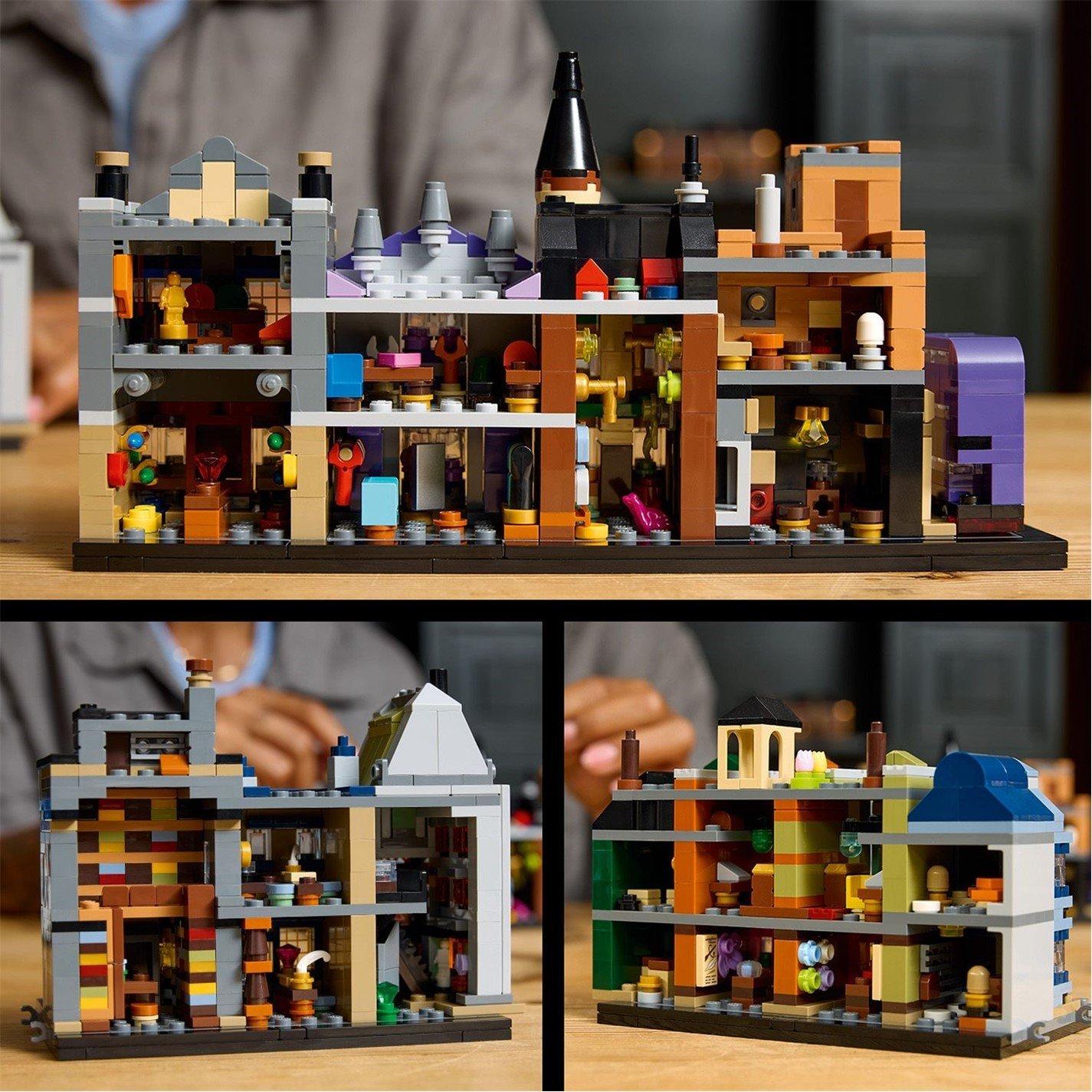 LEGO LEGO Harry Potter Diagon Alley Wizarding Shops 76444