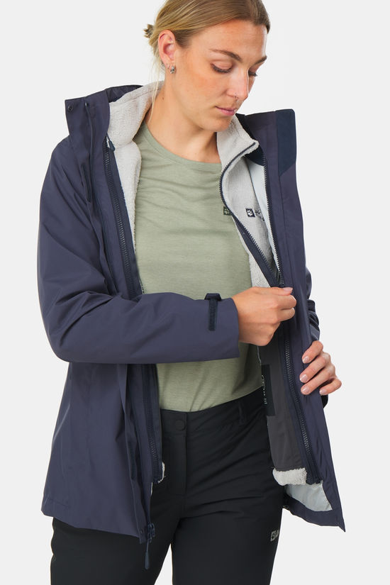 Jack Wolfskin Jack Wolfskin Rotwand 3-In-1 Jas Dames
