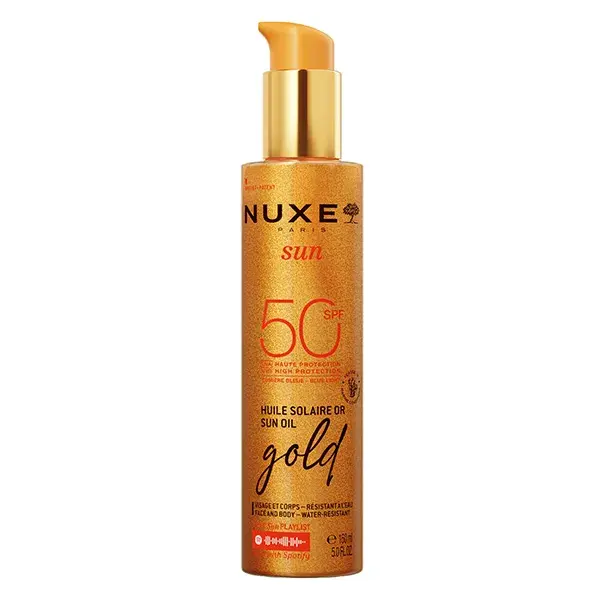 Nuxe Nuxe sun Huile Solaire Or Haute Protection SPF50 150ml
