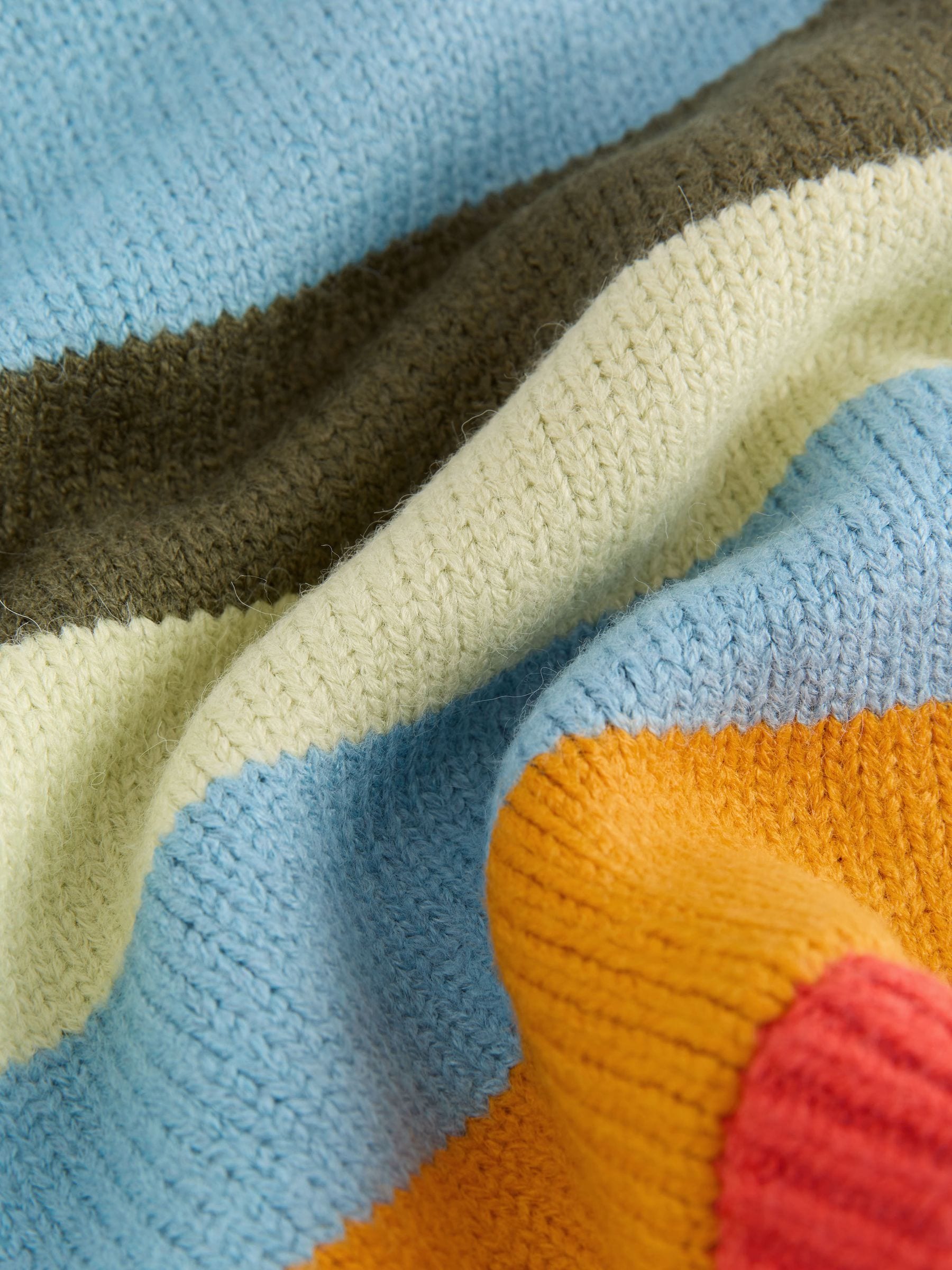 Felgekleurde strepen - Vest met figuurtjes (3mnd-7jr)