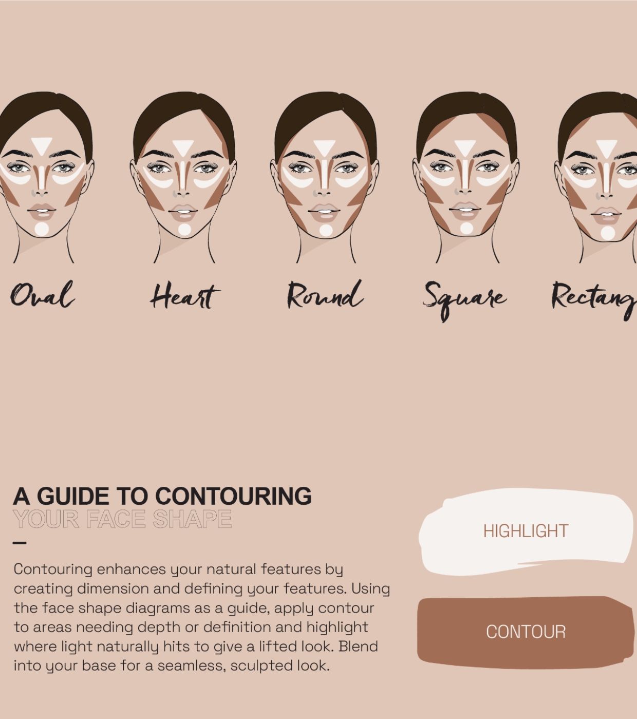Technic Cosmetics - Bastão de contorno Easy Blend Contour Stick - Cool Fair