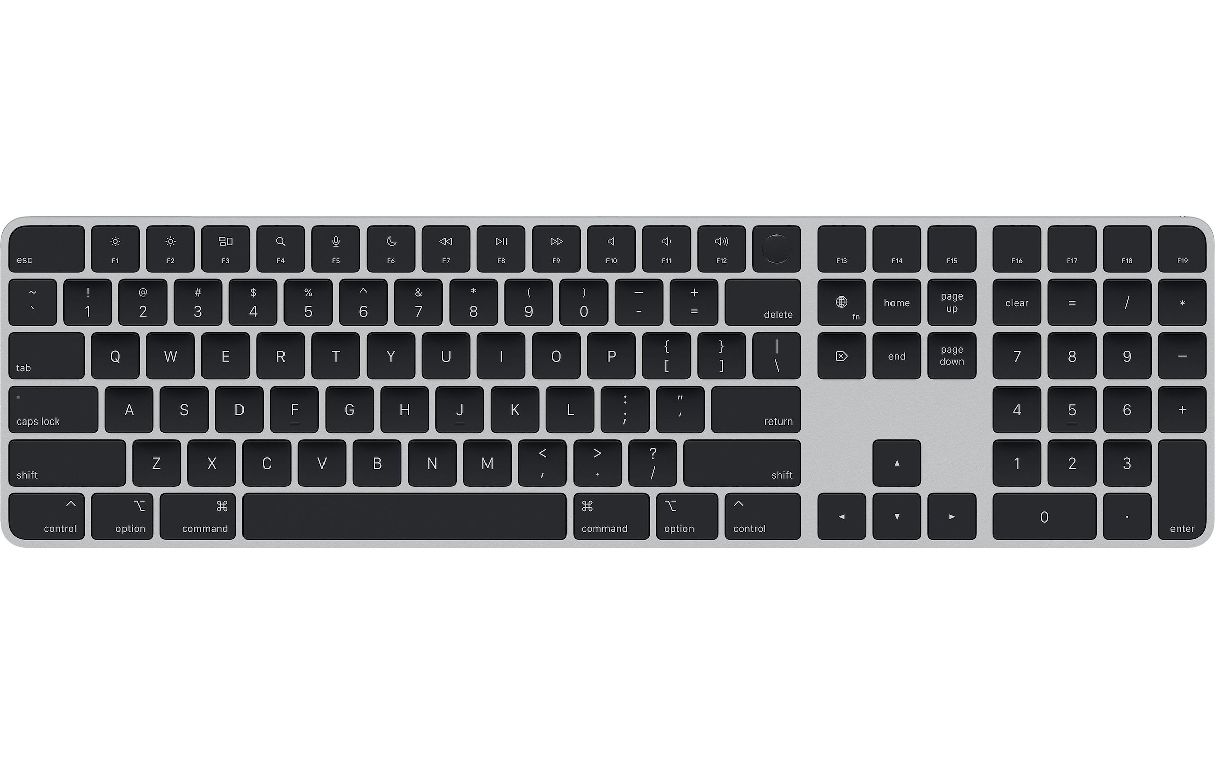 Apple Apple-Tastatur »Magic Keyboard mit Touch ID und Ziffernblock CH-Layout« (Ziffernblock)