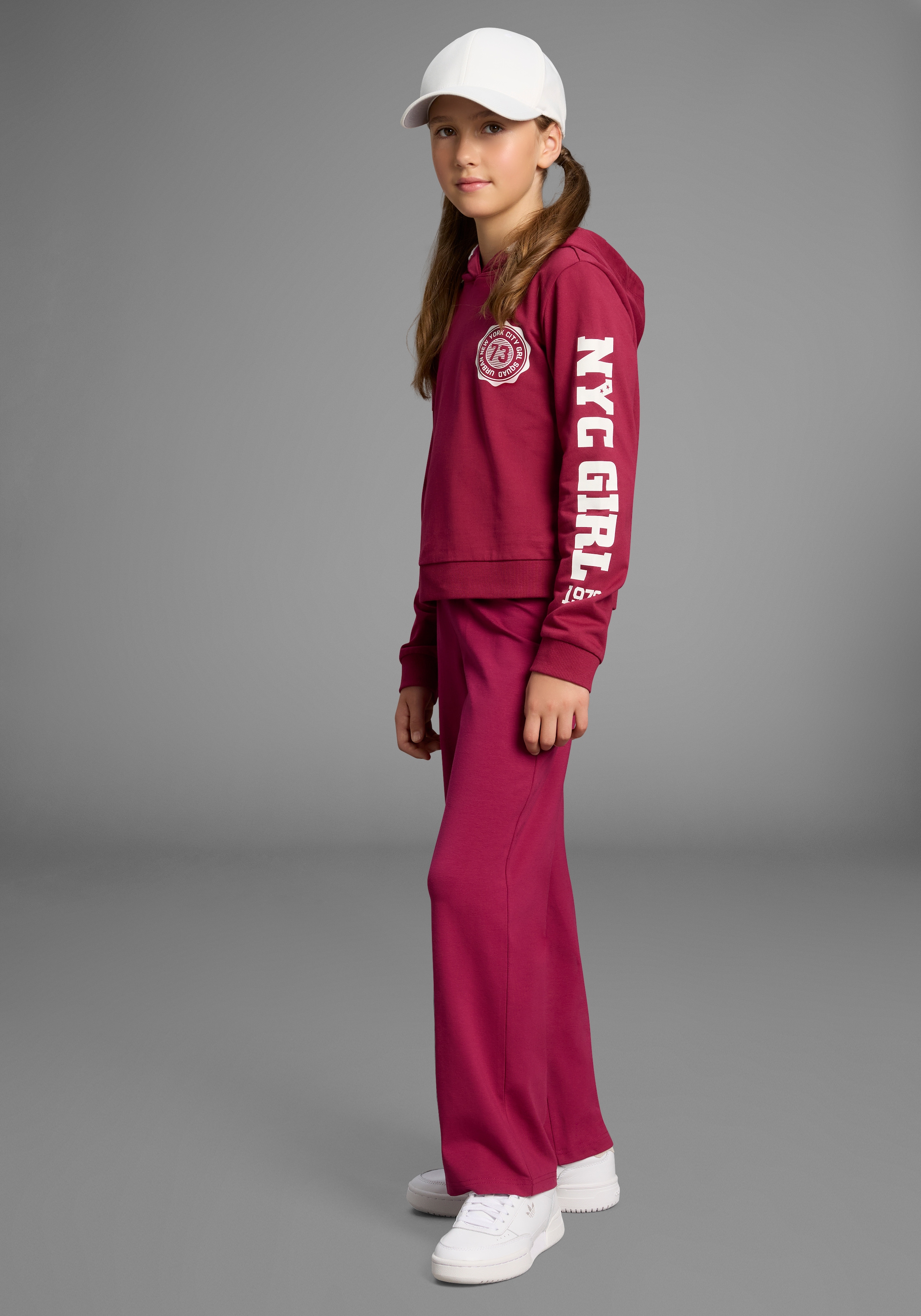 KIDSWORLD Leggings »Jerseyhose mit weitem Bein«  Jazzpants mit weitem Bein