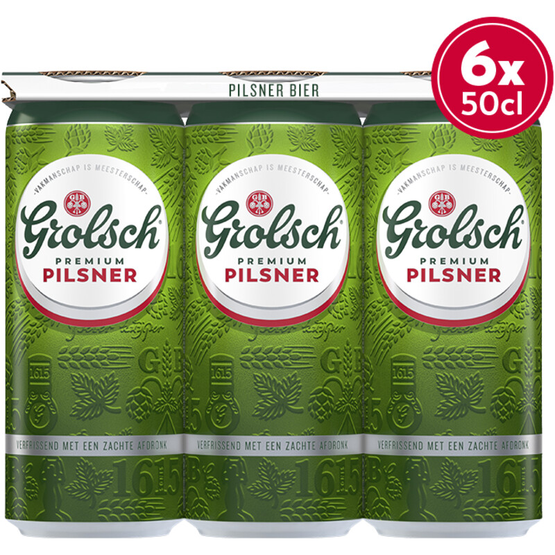 Grolsch Premium pilsner bier 6-pack
