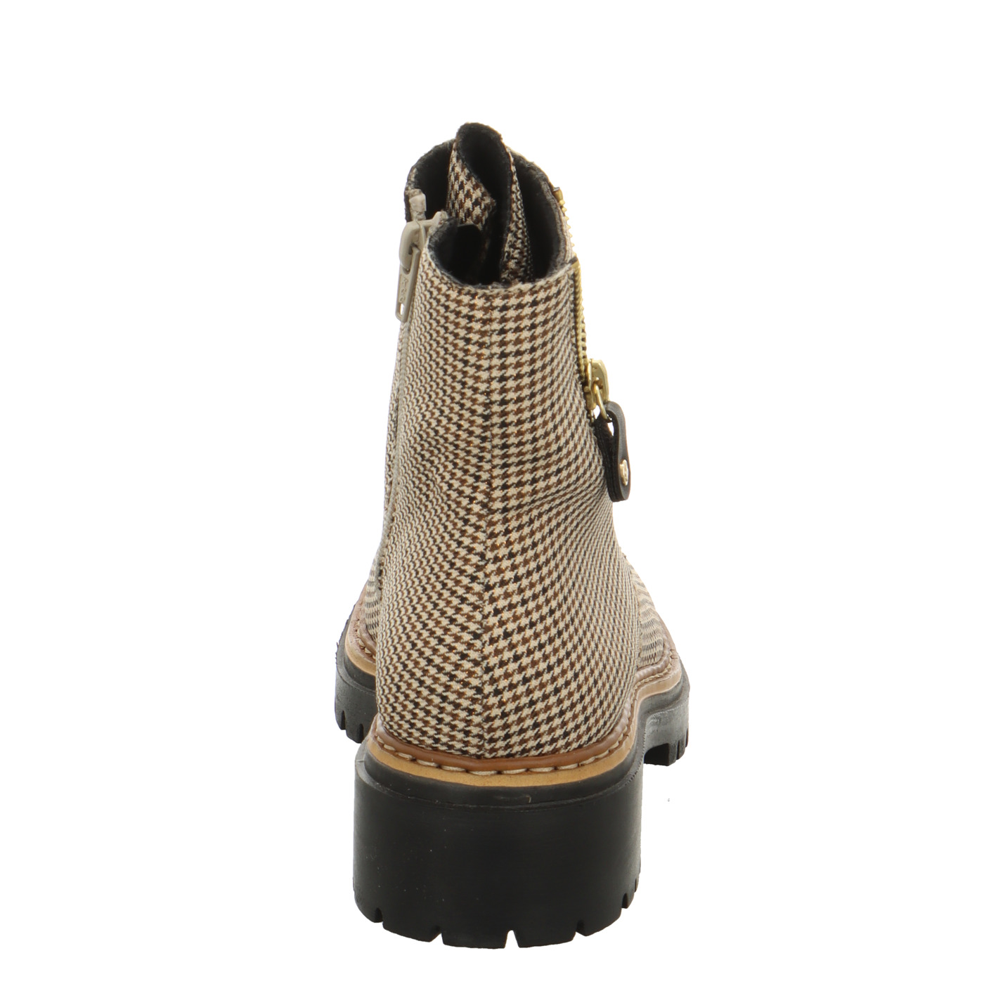 Schnürboots beige