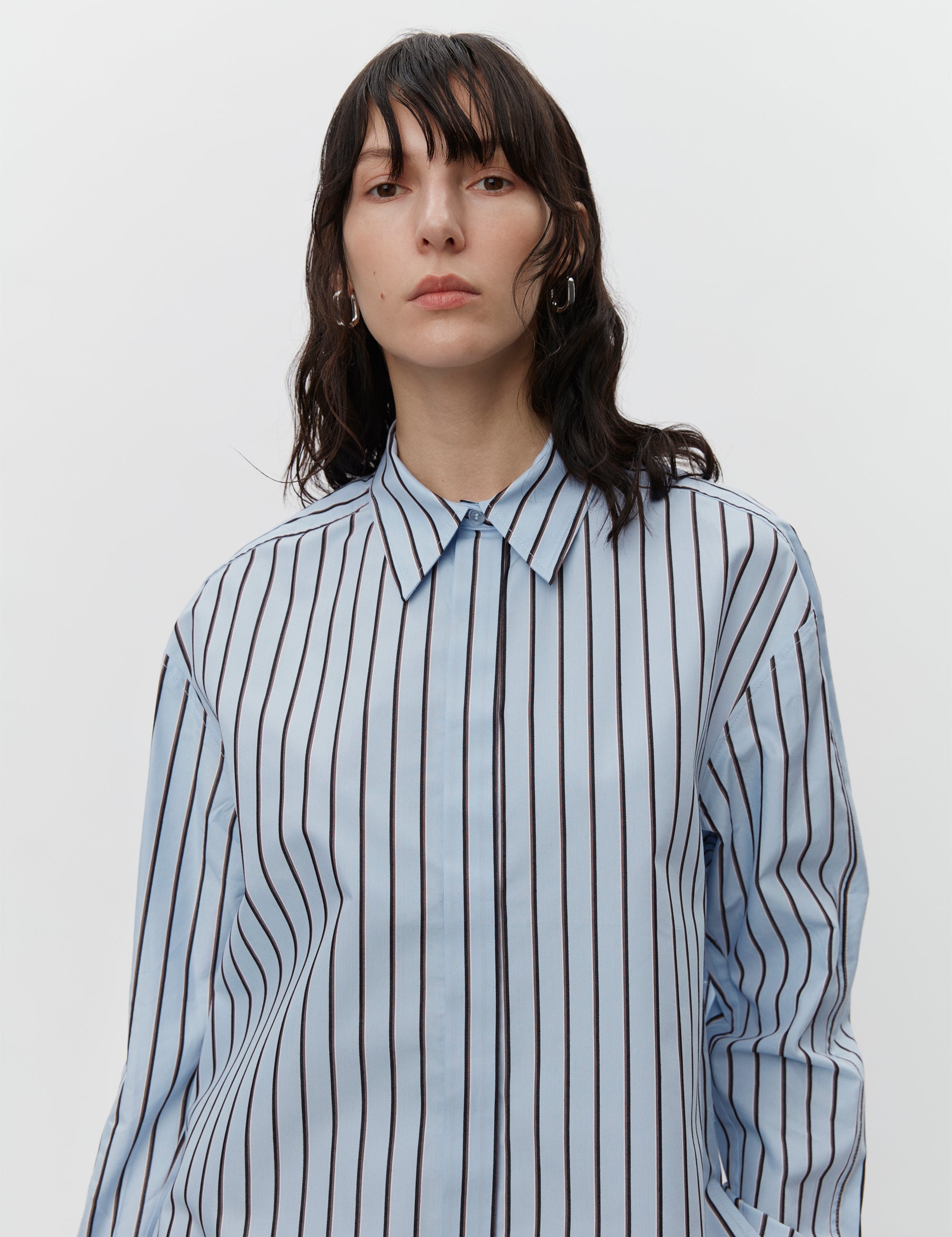 DAY Birger et Mikkelsen  Aya skjorte - Blue stripe