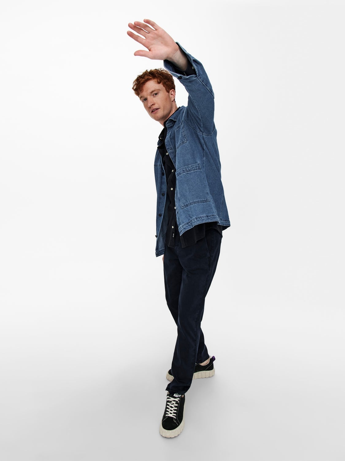 ONSPETE Slim Fit Chino Hose Dark Navy