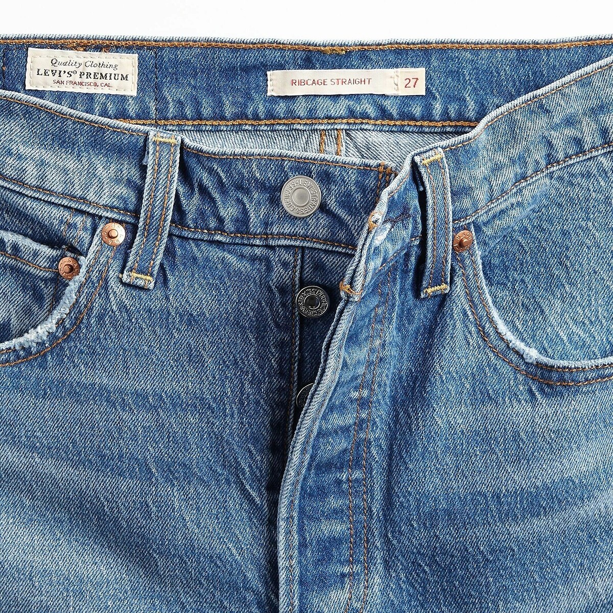 Calça jeans Levi's Ribcage Full Length