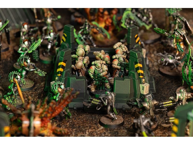 Gale Force Nine Gelände Gothic Sector: Legion Bunker Vorbemaltes Gelände für Miniaturen-Spiele