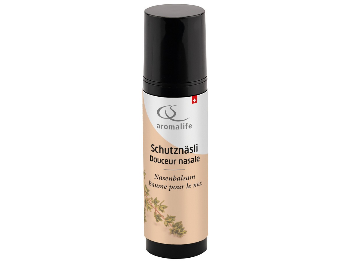Aromalife Nasenbalsam Lebensglück Bals Schutznäsli Disp 10 ml