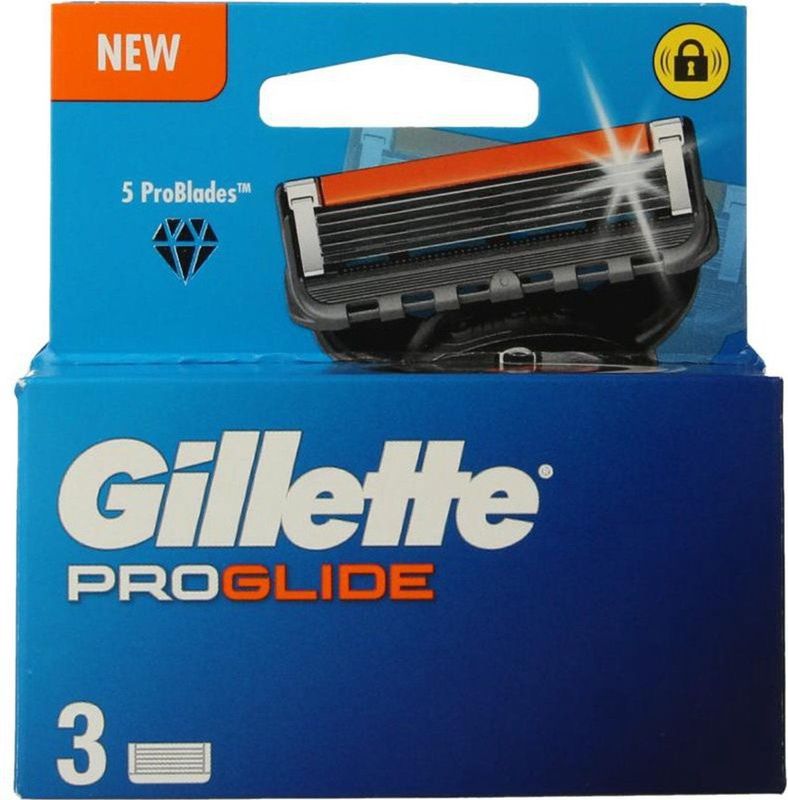Gillette - Fusion5 ProGlide - Scheermesjes - 3 Stuks