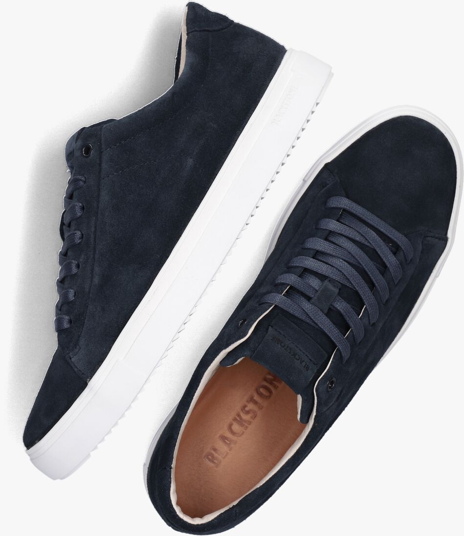 BLACKSTONE blauwe blackstone lage sneakers roger low