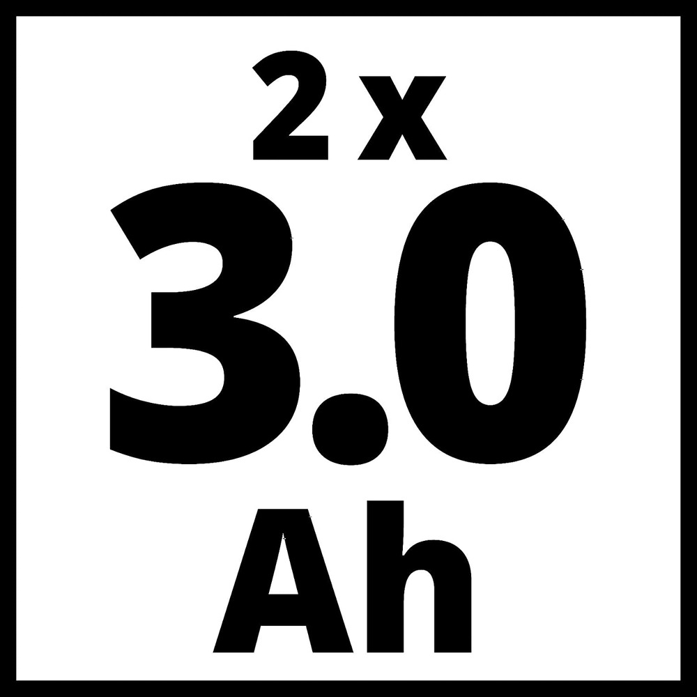 Starter kit power x change - 18v 2x3,0 ah