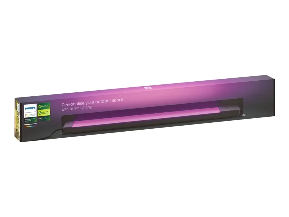 Philips Hue White and Color Ambiance Amarant - Lysbarre - LED - 20 W (tilsvarende 104 W) - 16 millioner farver - 2000-6500 K - sort