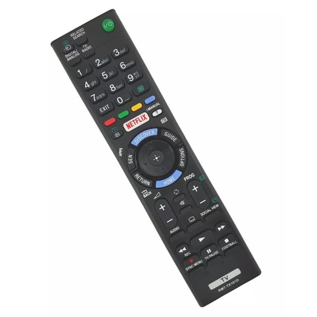 Udskiftning af fjernbetjening til RMT-TX101D til Sony TV