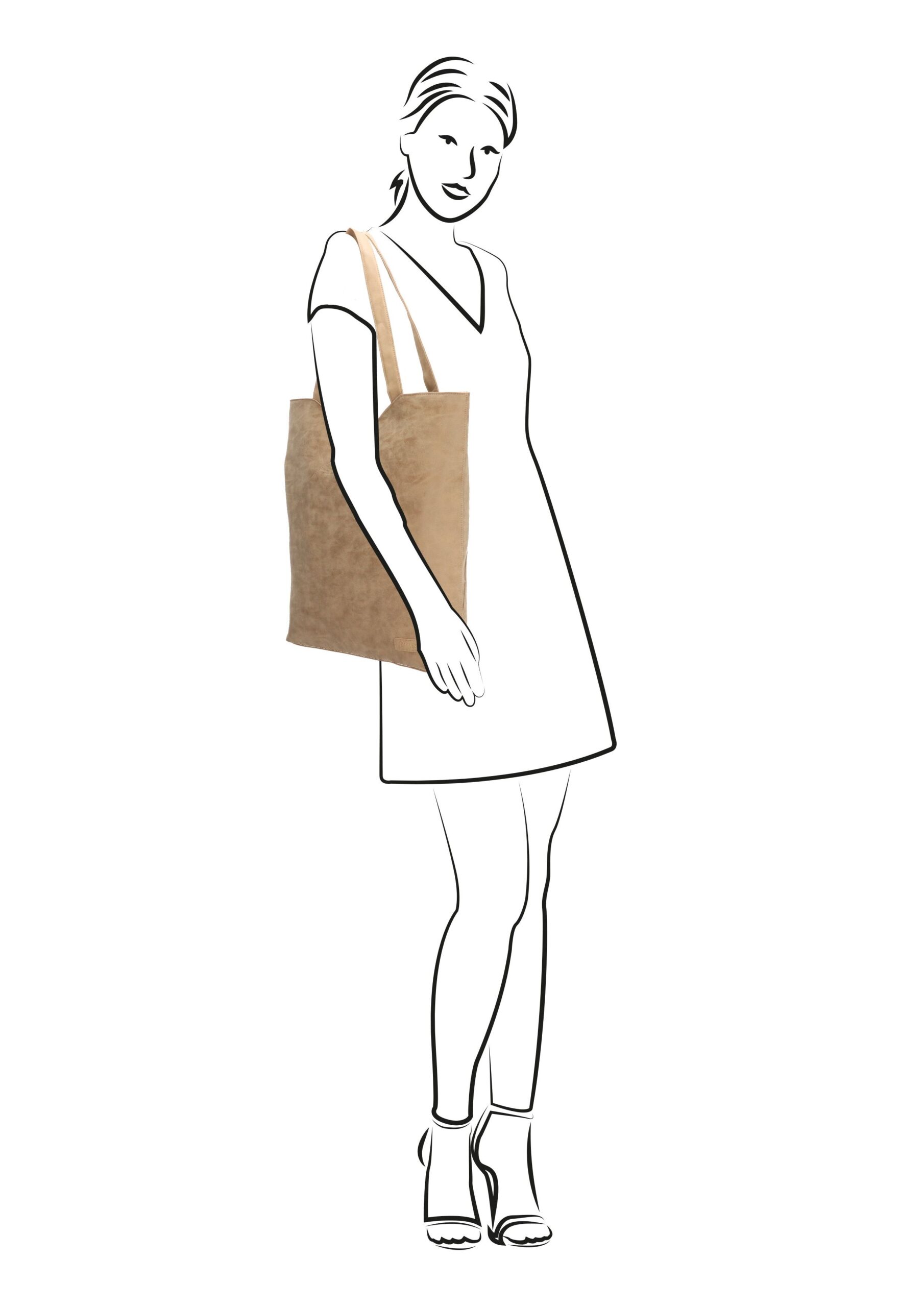 Beagles Arjonilla Shopper Taupe