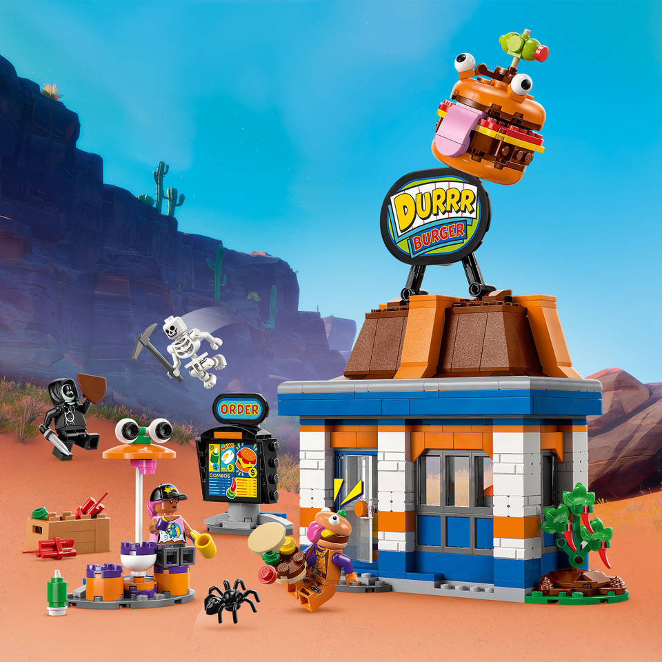 LEGO Fortnite Durrr Burger restaurant 77076