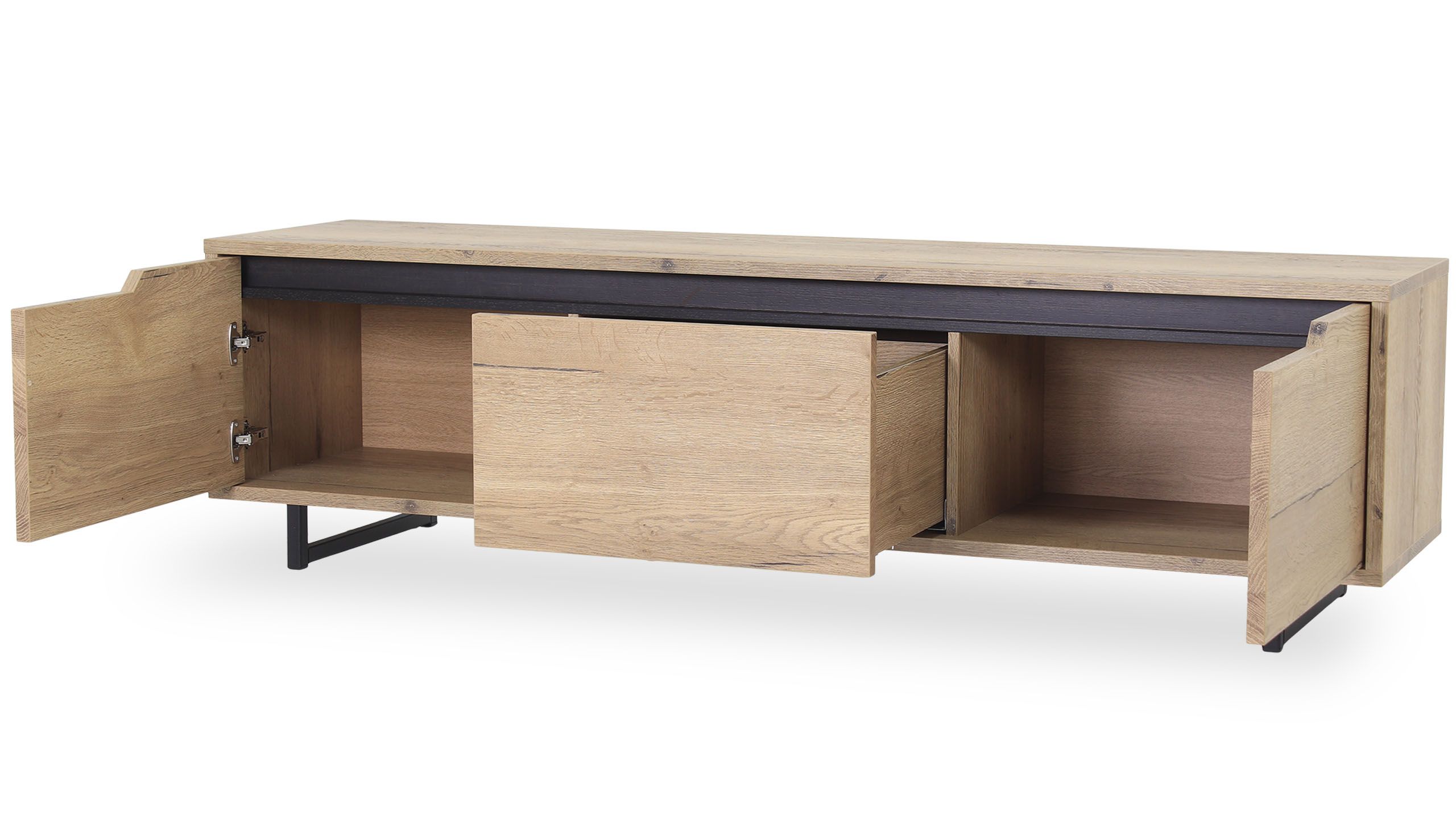 Tv-meubel Manuel - Puerto B180 x D45 x H50 cm