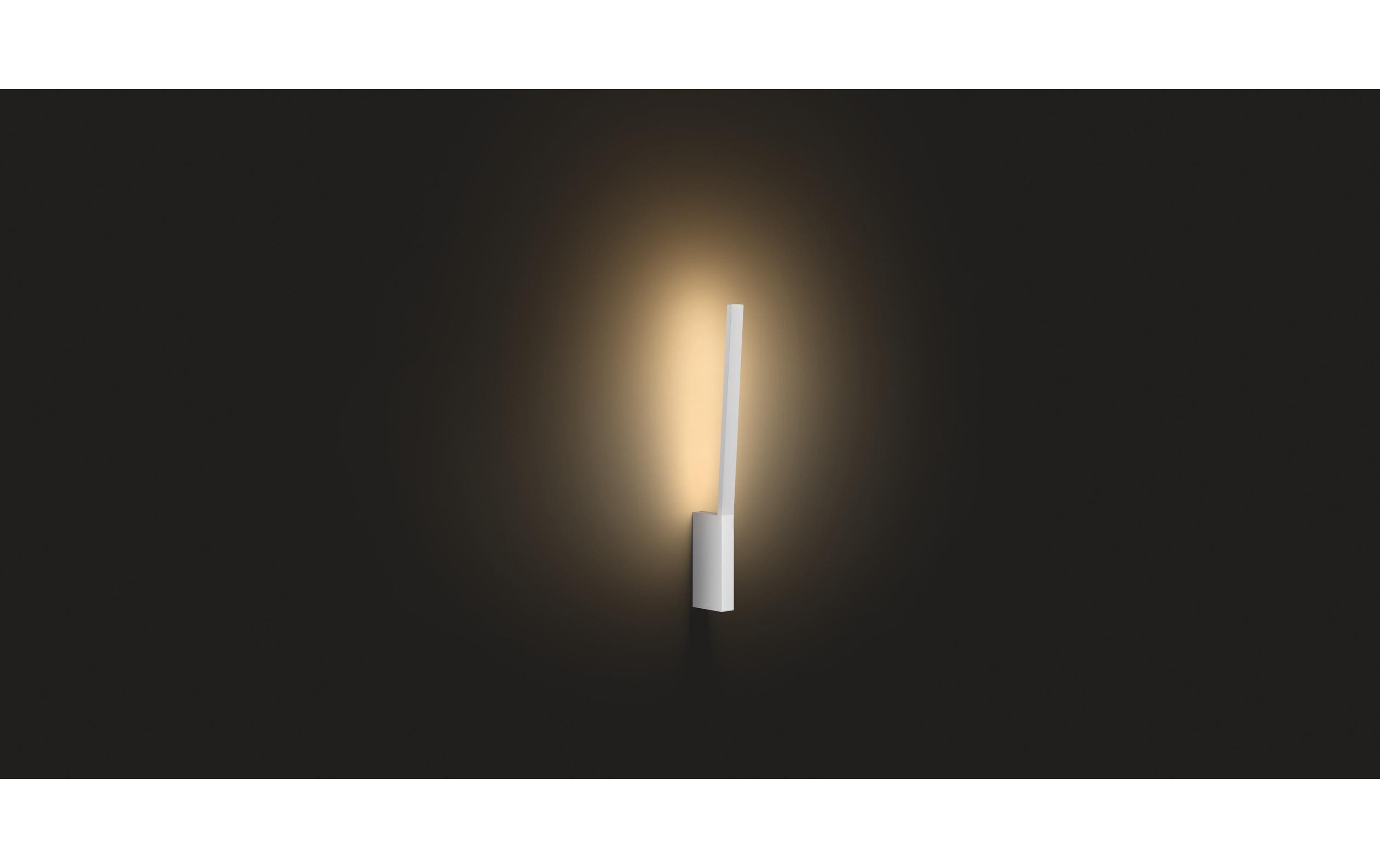 White & Color Ambiance Liane Wandleuchte Weiss<br>LED-Wandleuchte