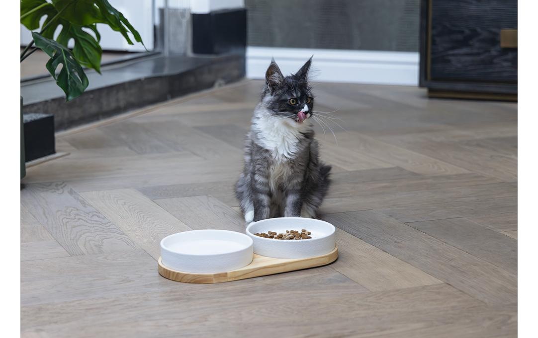 Designed By Lotte Napf-Set »Katze Lojs«