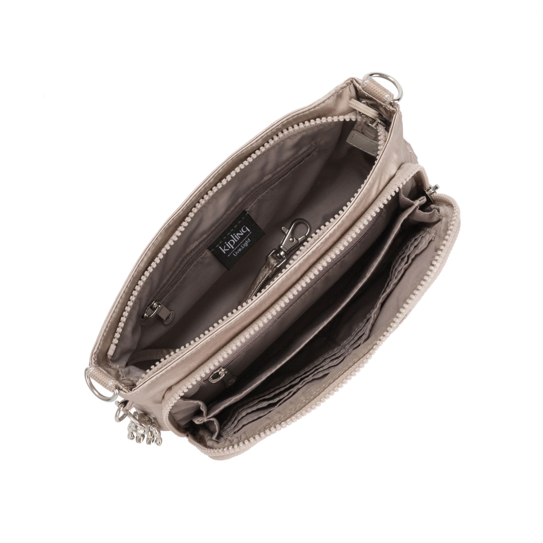 MYRTE Petit 2-en-1 Sac à Bandoulière et Pochette - Metallic Glow