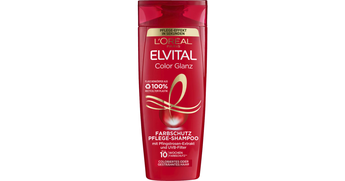 L'Oreal Paris Elvital Pflege-Shampoo Color-Glanz