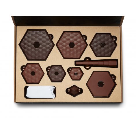 Sapin à Monter Chocolat Noir 75% & Chocolat au Lait 45% | Le Chocolat Alain Ducasse 320g