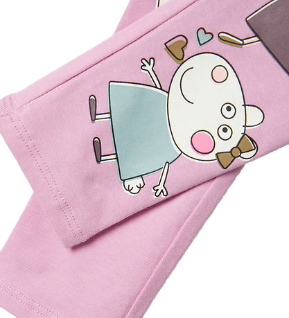 Name It Leggings - NmfAmma - Peppa Pig - Pastel Lavender