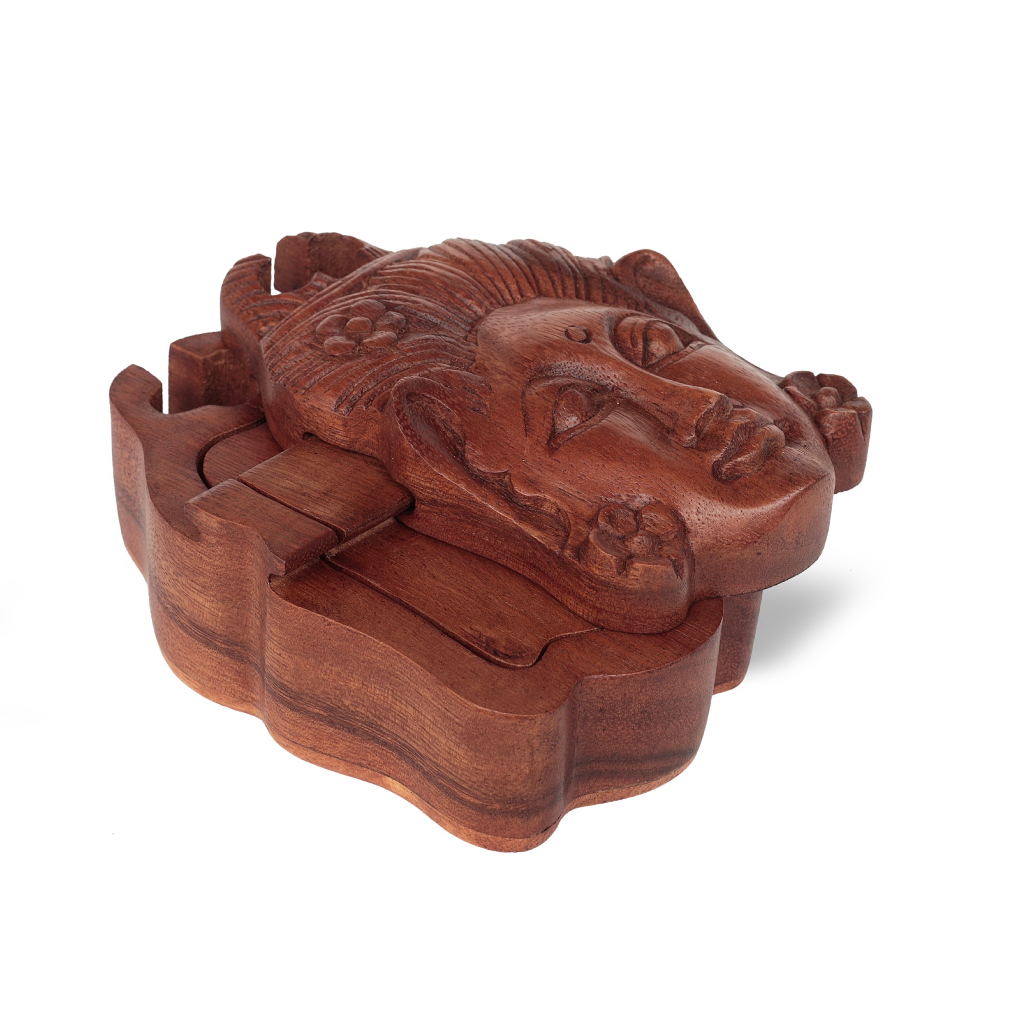 Secret Box 'Dewi', natur, T 6 cm, B 15 cm, H 9 cm von fischer's lagerhaus