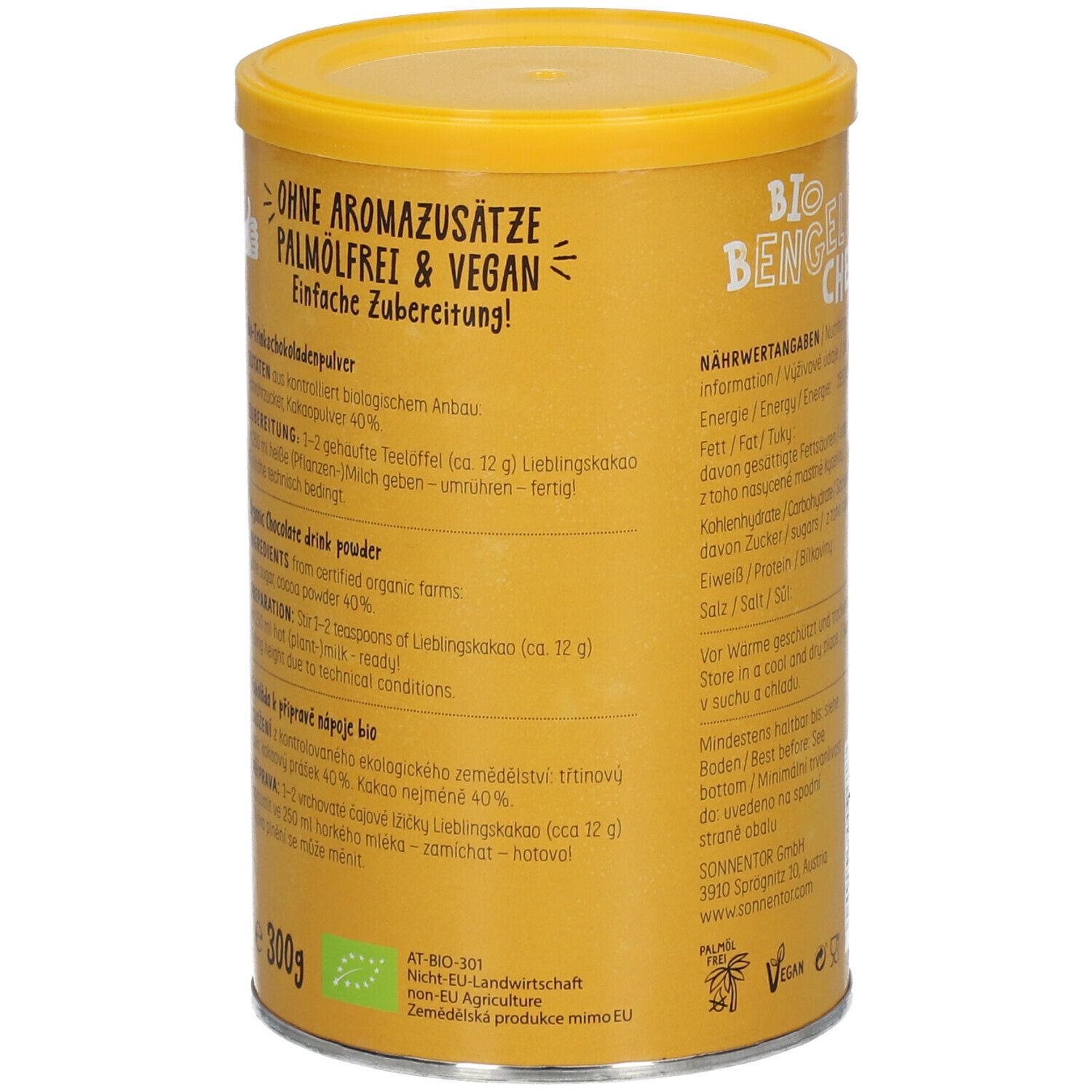 SonnentoR® Lieblingskakao BIO TRINKSCHOKOLADE