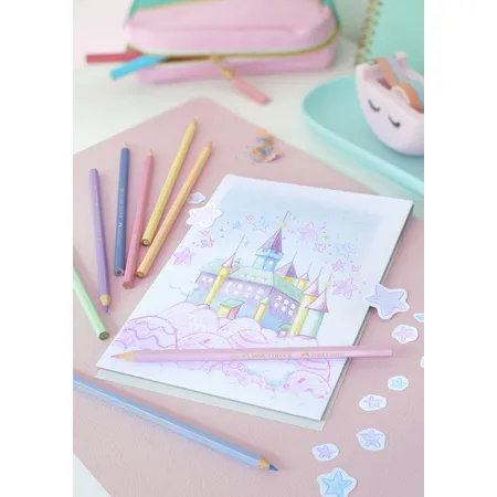 Faber-Castell Buntstift pastell 10er Kartonetui