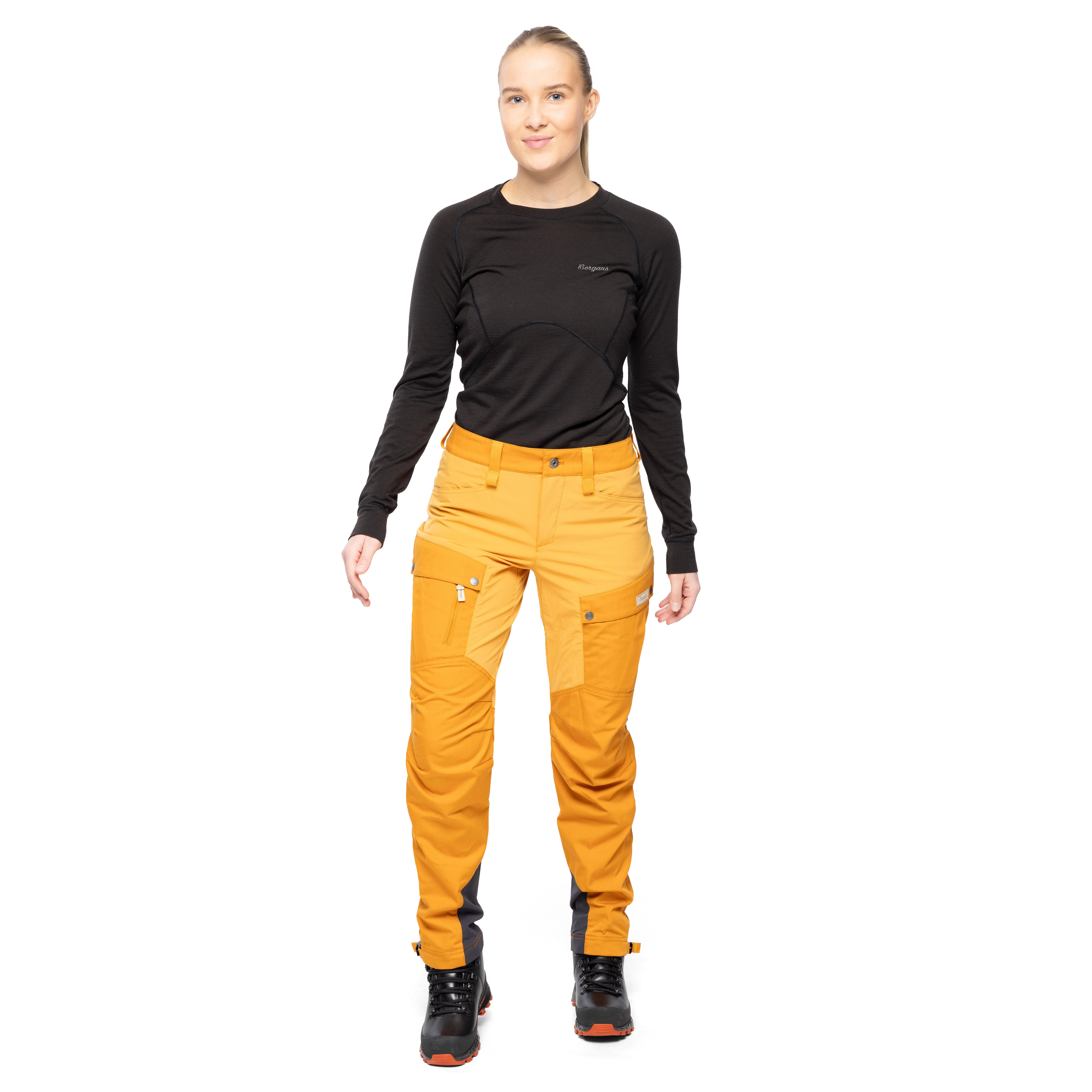 Nordmarka Favor Outdoor Pants Women Golden Field
