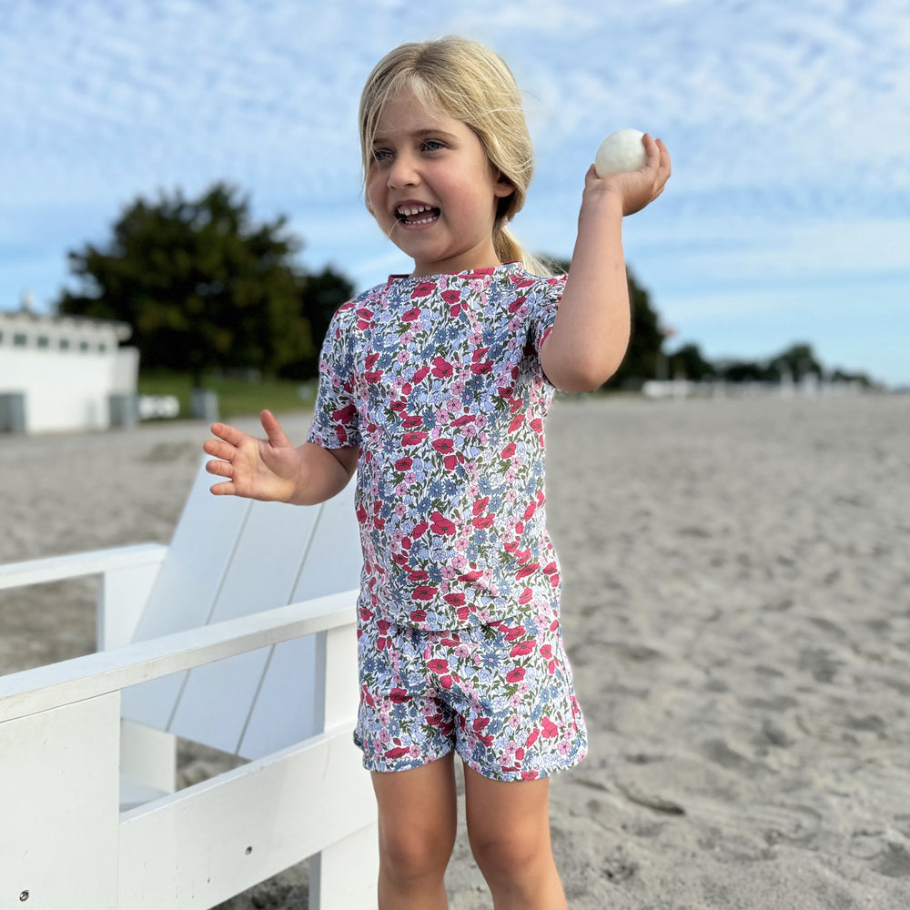 Køb Petit Crabe Poppy & Daisy P Alexa Badeshorts - Lavet af Liberty© Stof