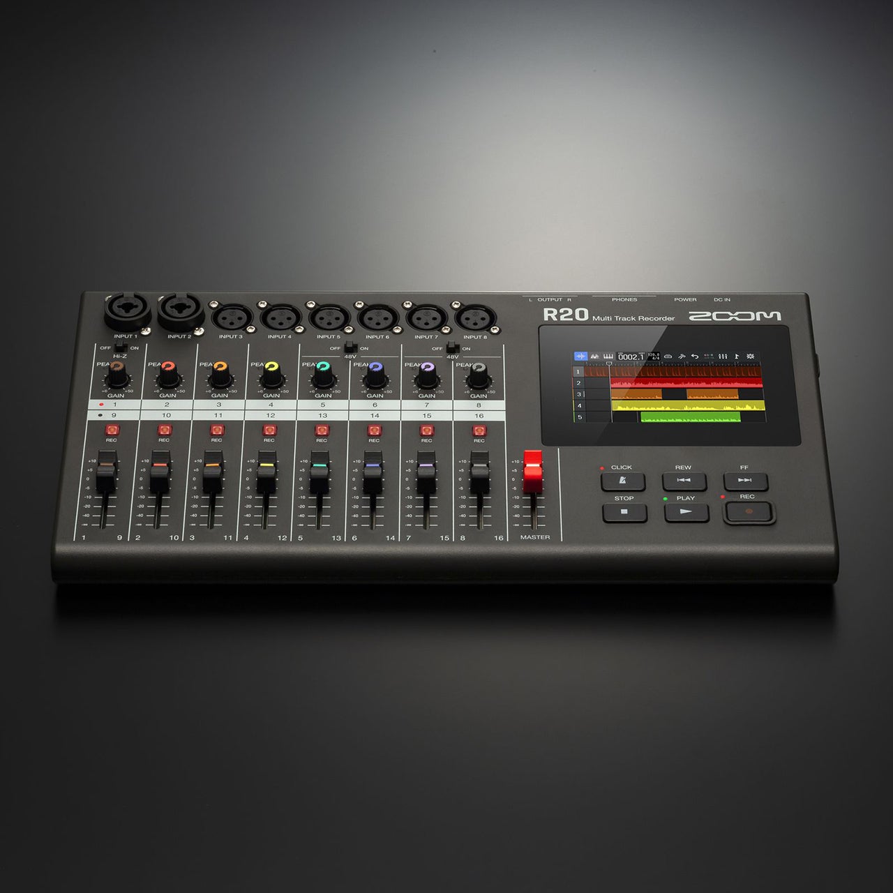 Zoom R20 multi-track recorder