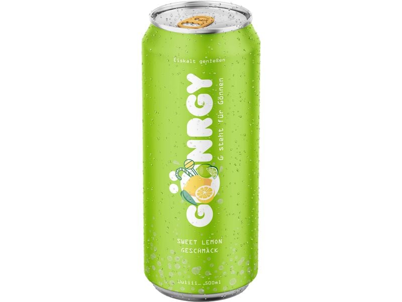 Gönrgy Energy Drink Sweet Lemon Dose Limited Edition 24 x 0 Energie Erfrischungsgetränk mit Koffein