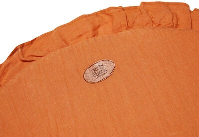 Petite Chérie Lekematte Volang Ø80, Rust (100% Linen)