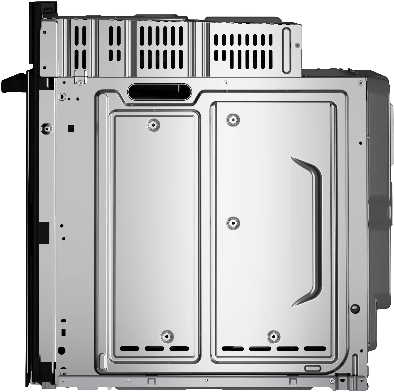 Serie 2 Bakoven 60 x 60 cm Zwart