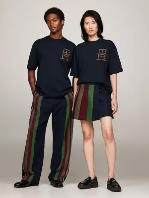 Camiseta Tommy x Pendleton New York Stripe TH Monogram Archive